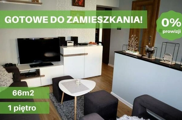 Ogłoszenie - 5 POKOJOWE, UMEBLOWANE MIESZKANIE NA I PIĘTRZE! - 323 000,00 zł