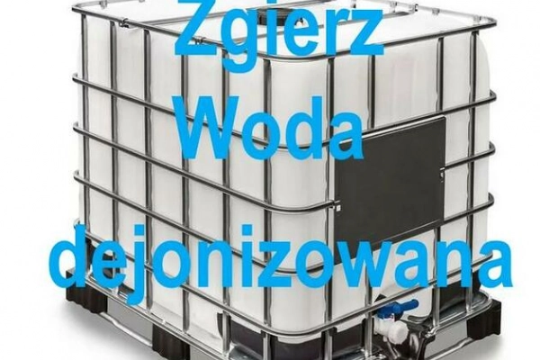 Ogłoszenie - Woda dejonizowana 1000 L - 140,00 zł