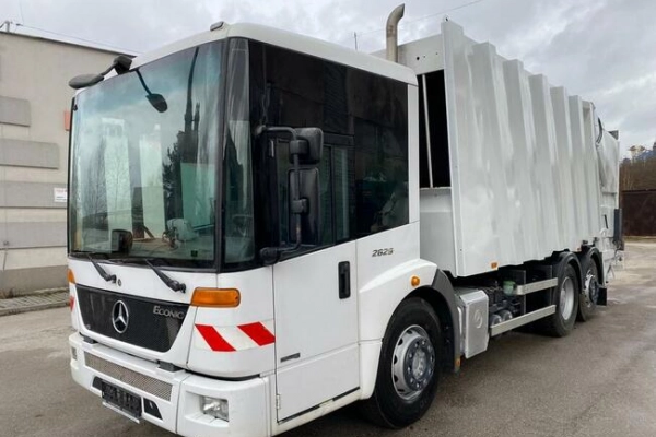 Ogłoszenie - Mercedes Econic 2629 śmieciarka FAUN 22m3 EURO 5 - 89 000,00 zł