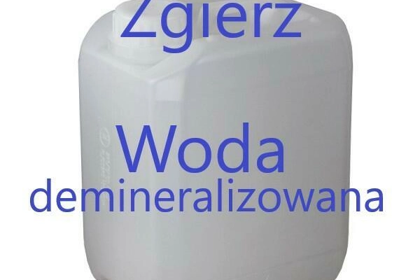 Ogłoszenie - Woda demineralizowana 20 L - 10,00 zł