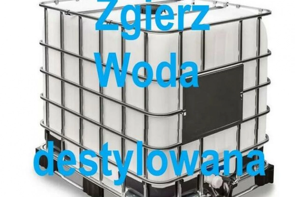 Ogłoszenie - Woda destylowana 1000 L - 140,00 zł