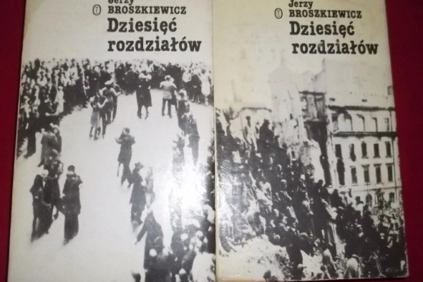 Ogłoszenie - Jerzy Broszkiewicz - Dziesięć rozdziałów 2 tomy. - 15,00 zł