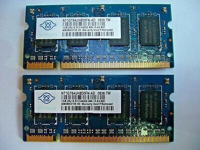 Ogłoszenie - pamięć ram do laptopa - ddr2 - 2 x 1 gb - 30,00 zł