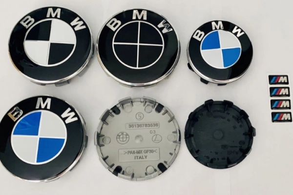 Ogłoszenie - BMW dekielki do felg 68/56mm kapsle znaczki logo e36 e46 e60 e90 e87 - 60,00 zł