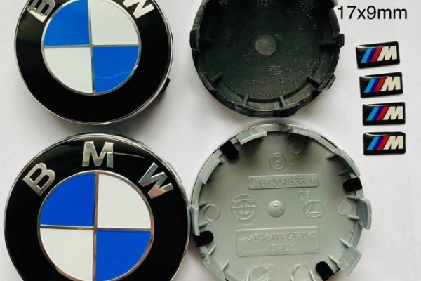 Ogłoszenie - BMW dekielki do felg 68/56mm kapsle znaczki logo e36 e46 e60 e90 e87 - 60,00 zł