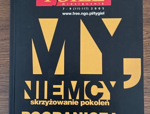 Ogłoszenie - Tygiel kultury My, Niemcy. Skrzyżowanie pokoleń. Pogranicza - 5,00 zł