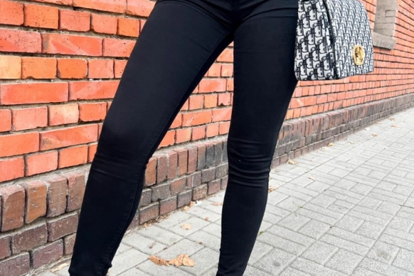 Ogłoszenie - SPODNIE TOXIK CZARNE WYSOKI STAN RURKI SKINNY - 129,99 zł