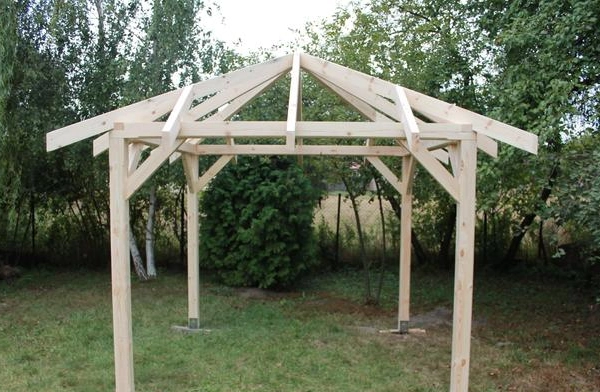 Ogłoszenie - Altana KONSTRUKCJA ALTANY 3,5x3,5m Altanka Pergola Wiata - 2 890,00 zł