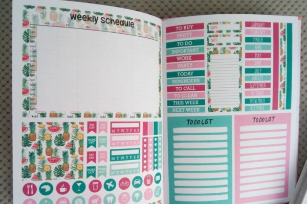 Ogłoszenie - Koliber Bullet journal scrapbooking 74 str scrapów - 36,00 zł