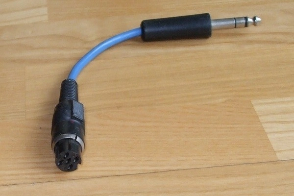 Ogłoszenie - Adapter przejściówka DIN 5 gniazdo / Jack (duży) - 25,00 zł