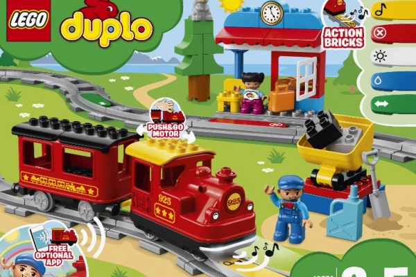 Ogłoszenie - LEGO DUPLO Pociąg parowy 10874 Outlet - Wrocław - 130,00 zł