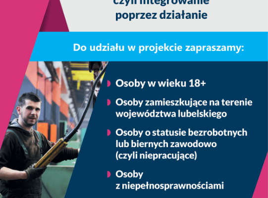 Ogłoszenie - Nabór do projektu WŁĄCZ SIĘ DO ŻYCIA - Lublin