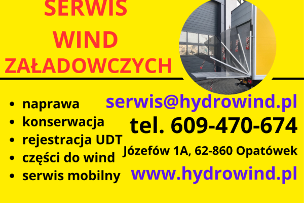 Ogłoszenie - Serwis wind załadowczych - Kalisz