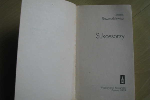 Ogłoszenie - Jacek Sawaszkiewicz SF - Sukcesorzy - Kraków - 10,00 zł