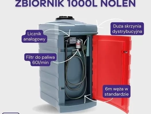 Ogłoszenie - Zbiornik na olej napędowy diesel 1000l dwupłaszczowy - Czechy - 4 920,00 zł