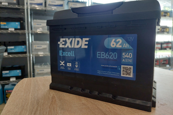 Ogłoszenie - Akumulator Exide  Excell EB620 62Ah 540A EN PRAWY PLUS - Bemowo - 330,00 zł