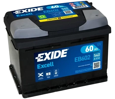 Ogłoszenie - Akumulator Exide Excell 60Ah 540A EN PRAWY PLUS - Włochy - 320,00 zł