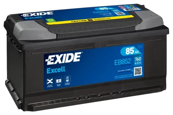 Ogłoszenie - Akumulator Exide Excell 85Ah 760A EN PRAWY PLUS - Włochy - 450,00 zł