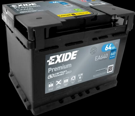 Ogłoszenie - Akumulator Exide Premium 64Ah 640A EN PRAWY PLUS - Pruszków - 350,00 zł