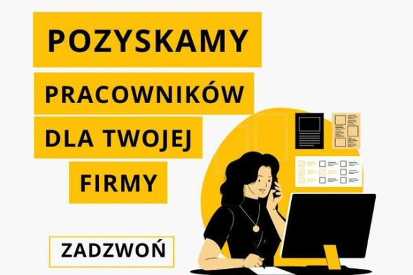 Ogłoszenie - Pozyskamy pracowników dla Twojej firmy.