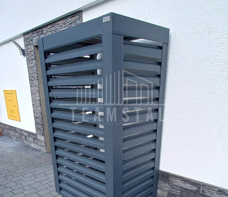 Ogłoszenie - Osłona pompy ciepła 90x50x180 cm antracyt TS577 - Zakopane - 2 380,00 zł