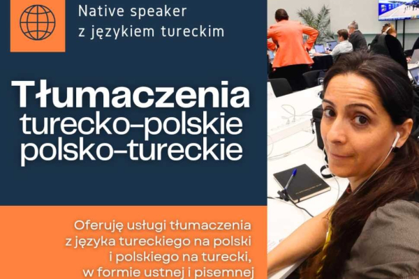 Ogłoszenie - Tłumaczenie z tureckiego na polski i odwrotnie/Türkçe-Lehçe çeviri - Śródmieście