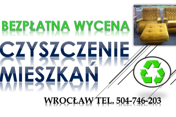 Ogłoszenie - Wywóz śmieci, Wrocław, tel. 504-749-203 Wyposażenia, gratów, odpadów, Odbiór i uylizacja starych mebli z mieszkania.