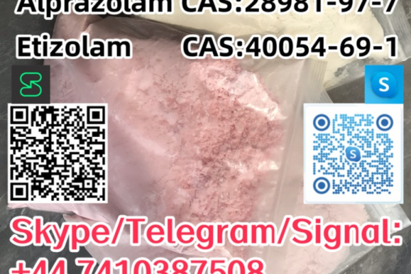 Ogłoszenie - Bromazolam CAS:71368-80-4 Alprazolam CAS:28981-97-7 Etizolam  CAS:40054-69-1 Skype/Telegram/Signal: +44 7410387508 - Kraków