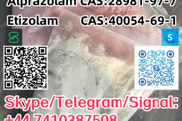 Ogłoszenie - Bromazolam CAS:71368-80-4 Alprazolam CAS:28981-97-7 Etizolam  CAS:40054-69-1 Skype/Telegram/Signal: +44 7410387508 - Kraków