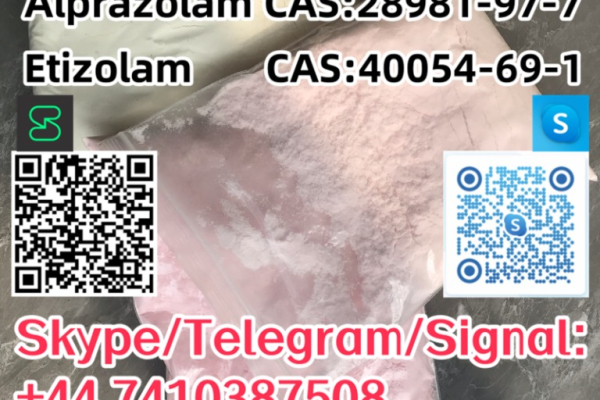 Ogłoszenie - Bromazolam CAS:71368-80-4 Alprazolam CAS:28981-97-7 Etizolam  CAS:40054-69-1 Skype/Telegram/Signal: +44 7410387508 - Kraków