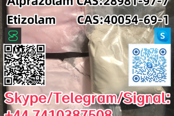 Ogłoszenie - Bromazolam CAS:71368-80-4 Alprazolam CAS:28981-97-7 Etizolam  CAS:40054-69-1 Skype/Telegram/Signal: +44 7410387508 - Kraków