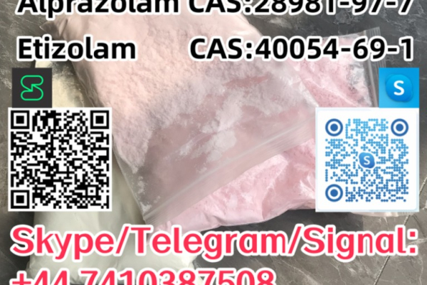 Ogłoszenie - Bromazolam CAS:71368-80-4 Alprazolam CAS:28981-97-7 Etizolam  CAS:40054-69-1 Skype/Telegram/Signal: +44 7410387508 - Kraków