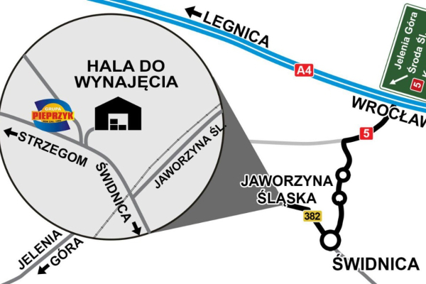 Ogłoszenie - Hala przemysłowa, magazynowa, produkcyjna - 530m2 - Bielawa - 10 000,00 zł