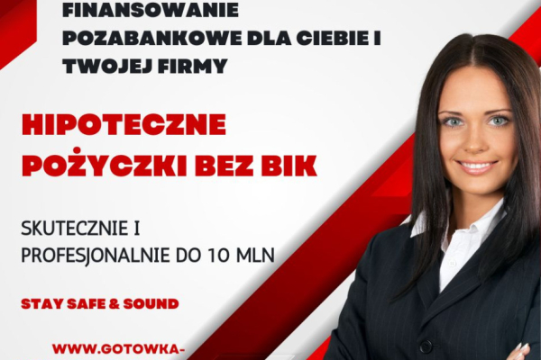 Ogłoszenie - Skuteczne pozabankowe pozyczki  bez bik pod zastaw nieruchomosci - Starogard Gdański - 10,00 zł