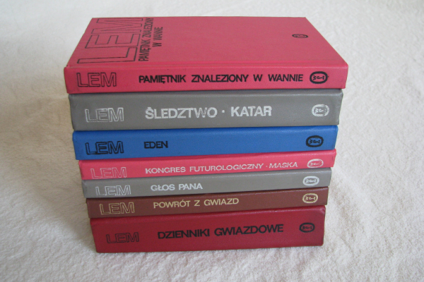 Ogłoszenie - Stanisław Lem – Dzieła 7 tomów - Kraków - 196,00 zł