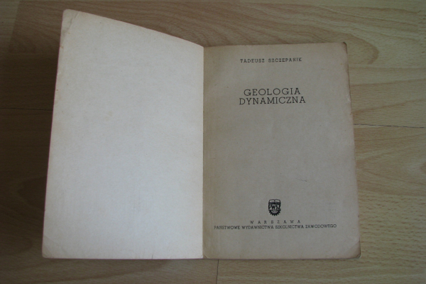 Ogłoszenie - Geologia dynamiczna - Tadeusz Szczepanik - Kraków - 18,00 zł