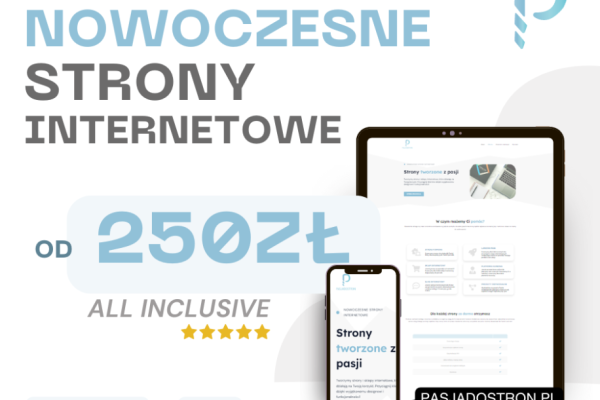 Ogłoszenie - TWORZYMY NOWOCZESNE STRONY INTERNETOWE - Rzeszów