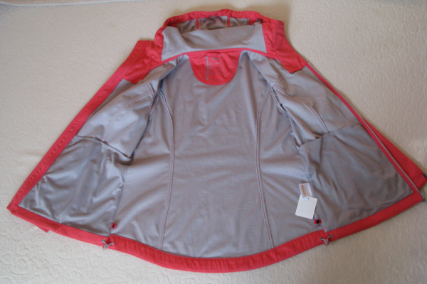 Ogłoszenie - Outdoorowa kurtka damska softshell z kapturem rozm. 44 koralowa - Kraków - 94,00 zł