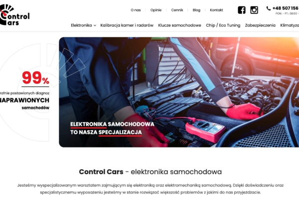 Ogłoszenie - Control Cars - elektronika samochodowa Zabrze - Zabrze