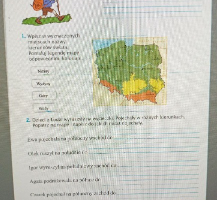 Ogłoszenie - Gra w kolory do klasy 2 i 3 Moje Sprawdziany Juka Jasińska - pomoce - Częstochowa - 40,00 zł