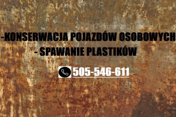 Ogłoszenie - Konserwacja pojazdów oraz spawanie elementów plastikowych - Wieliczka