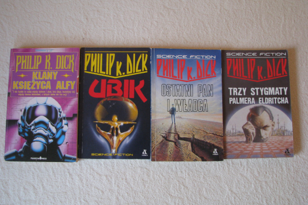 Ogłoszenie - Philip K. Dick 4 książki SF - Ubik, Klany… 3 Stygmaty… Ostatni pan... - Kraków - 79,00 zł