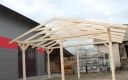 Ogłoszenie - KONSTRUKCJA ALTANY 5x4m WIATA ZADASZENIE PERGOLA DOMEK GARAŻ - 3 820,00 zł