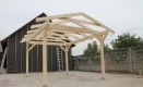 Ogłoszenie - KONSTRUKCJA ALTANY 450x350cm Wiata Pergola Garaż Zadaszenie - 3 470,00 zł