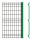 Ogłoszenie - Osłona do paneli ogrodzeniowych szerokie153 x250 zielony - Poznań - 355,00 zł