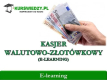 Ogłoszenie - Kasjer walutowo-złotówkowy (e-learning) - Tychy - 319,00 zł