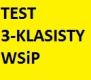 Ogłoszenie - Test Trzecioklasisty WSiP -marzec 2024 r - 15,00 zł