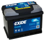 Ogłoszenie - Akumulator Exide Excell 60Ah 540A EN PRAWY PLUS - Otwock - 320,00 zł