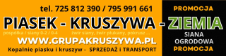 Ogłoszenie - Transport materiałów budowlanych sypkich - piasek, żwir, ziemia - samochodami 18 do 28 ton - Ozorków