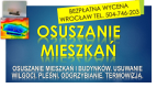 Ogłoszenie - Osuszanie budynków, cena, tel. 504-746-203, Wrocław, domu i ścian, pomieszczeń. Usuwanie wilgoci, odgrzybianie - Dolnośląskie